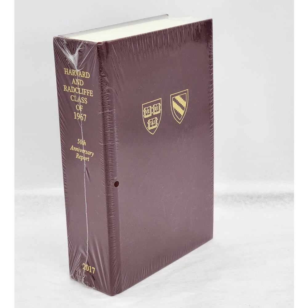 Harvard And Radcliffe Class Of 1967 50th Anniversary Report 2017 New Sealed